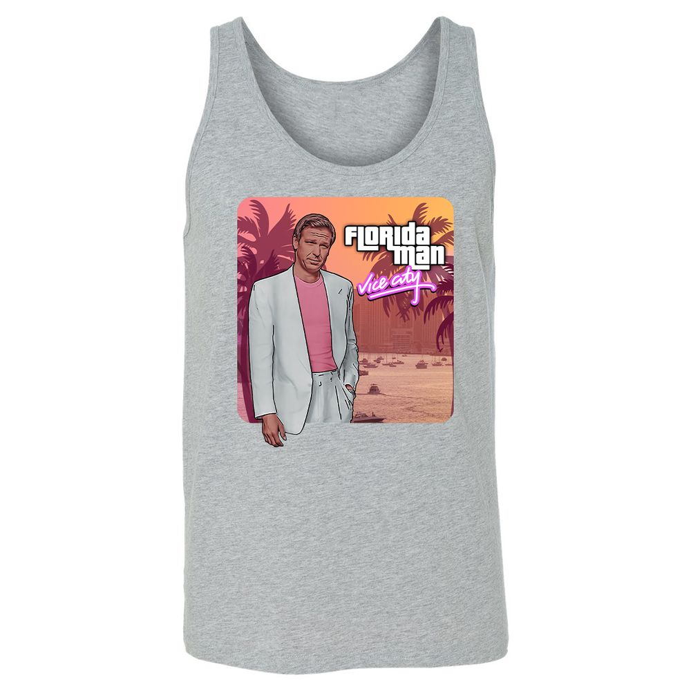 Unisex Jersey Tank - KF4AH61W - Athletic Heather - 4