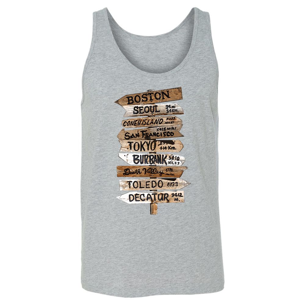 Unisex Jersey Tank - HEQ2X5LN - Athletic Heather - 4