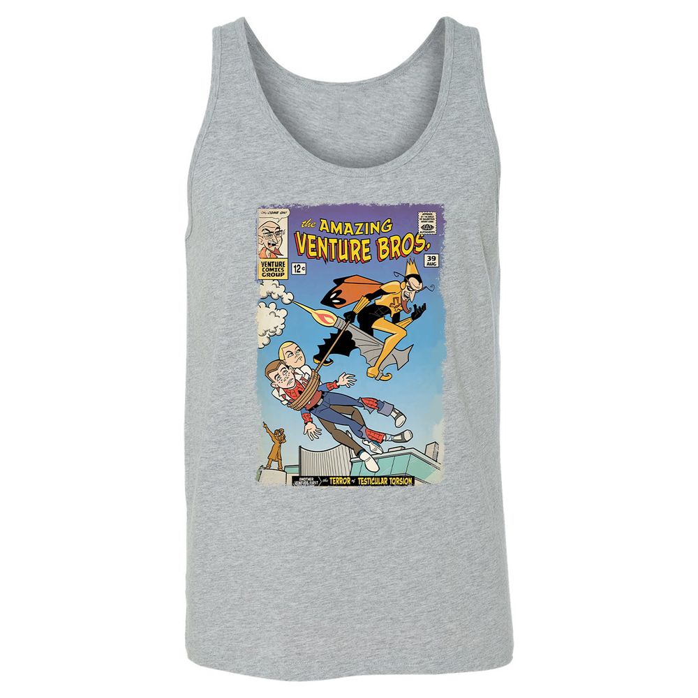 Unisex Jersey Tank - G3STYTEC - Athletic Heather - 4