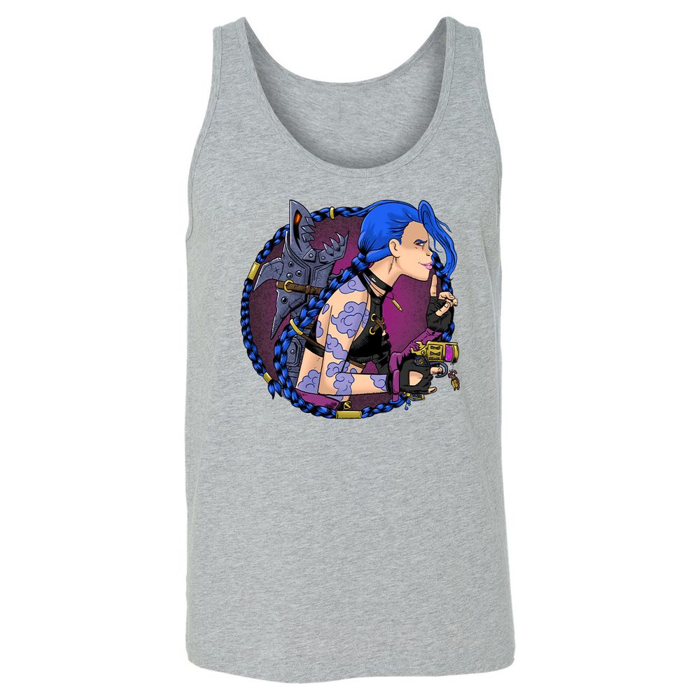 Unisex Jersey Tank - 83F31PBF - Athletic Heather - 4