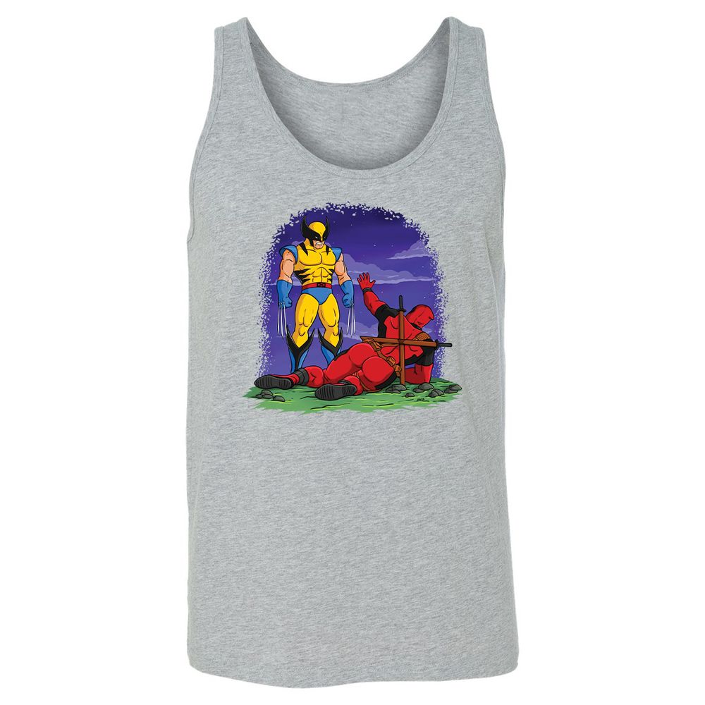 Unisex Jersey Tank - QK3689S7 - Athletic Heather - 4