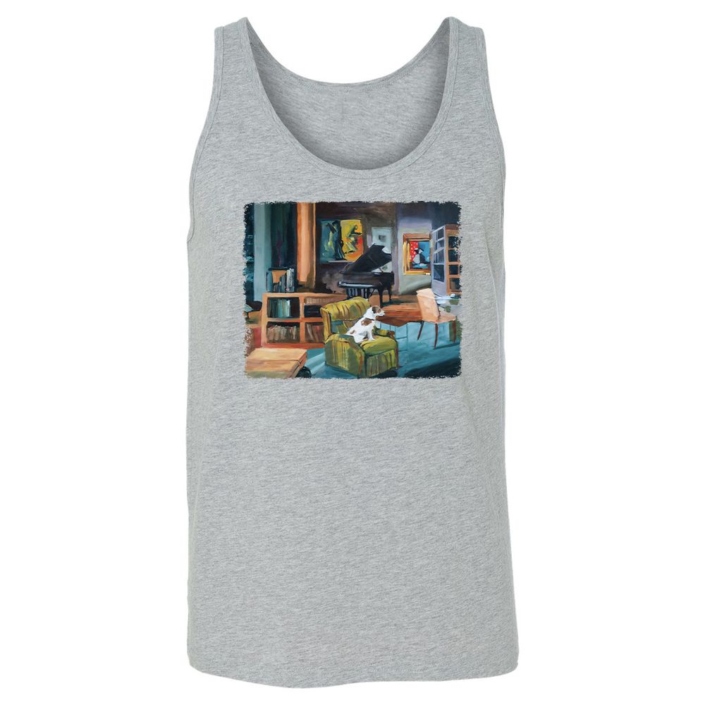 Unisex Jersey Tank - Z4JZ9E54 - Athletic Heather - 4