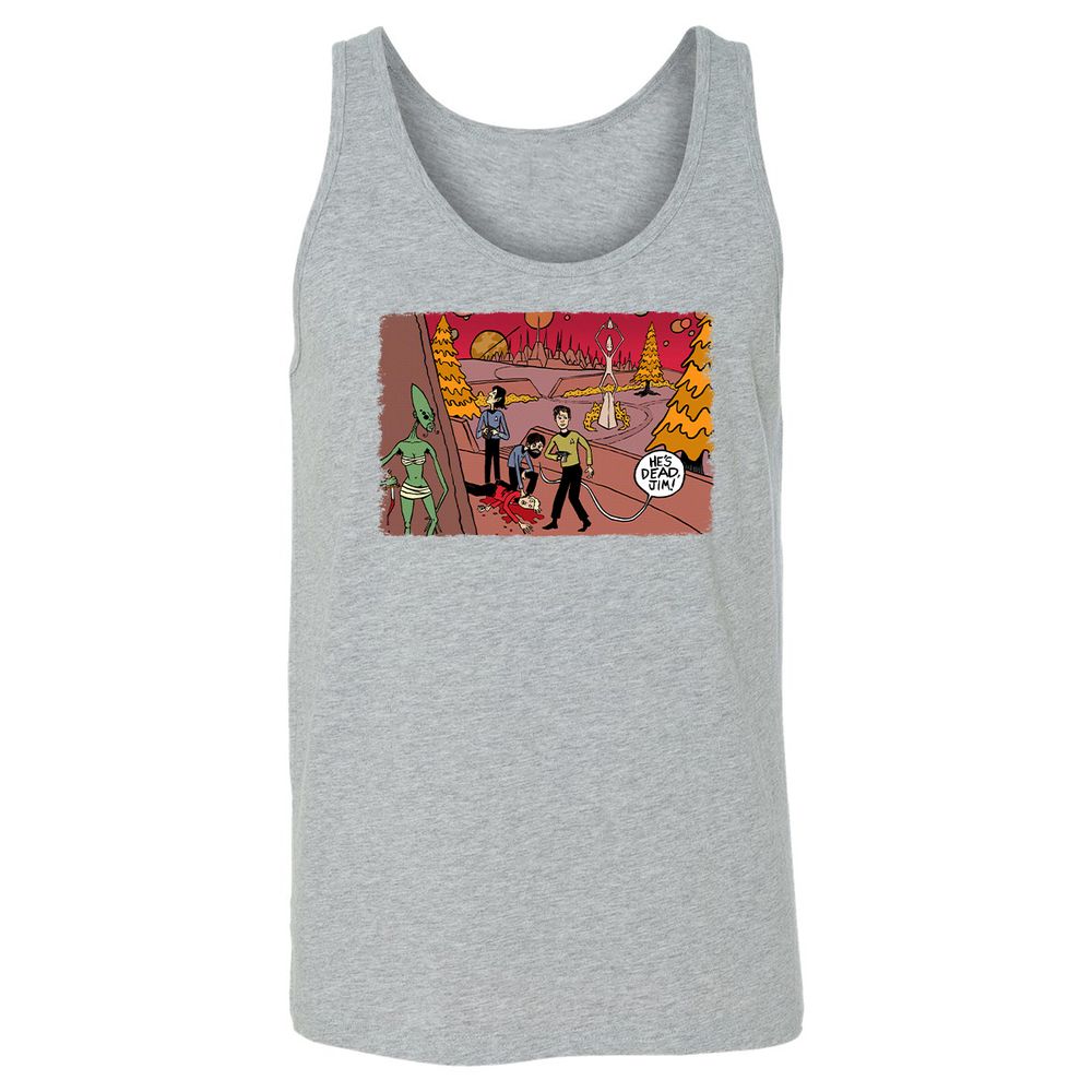 Unisex Jersey Tank - D4CBZUDT - Athletic Heather - 4