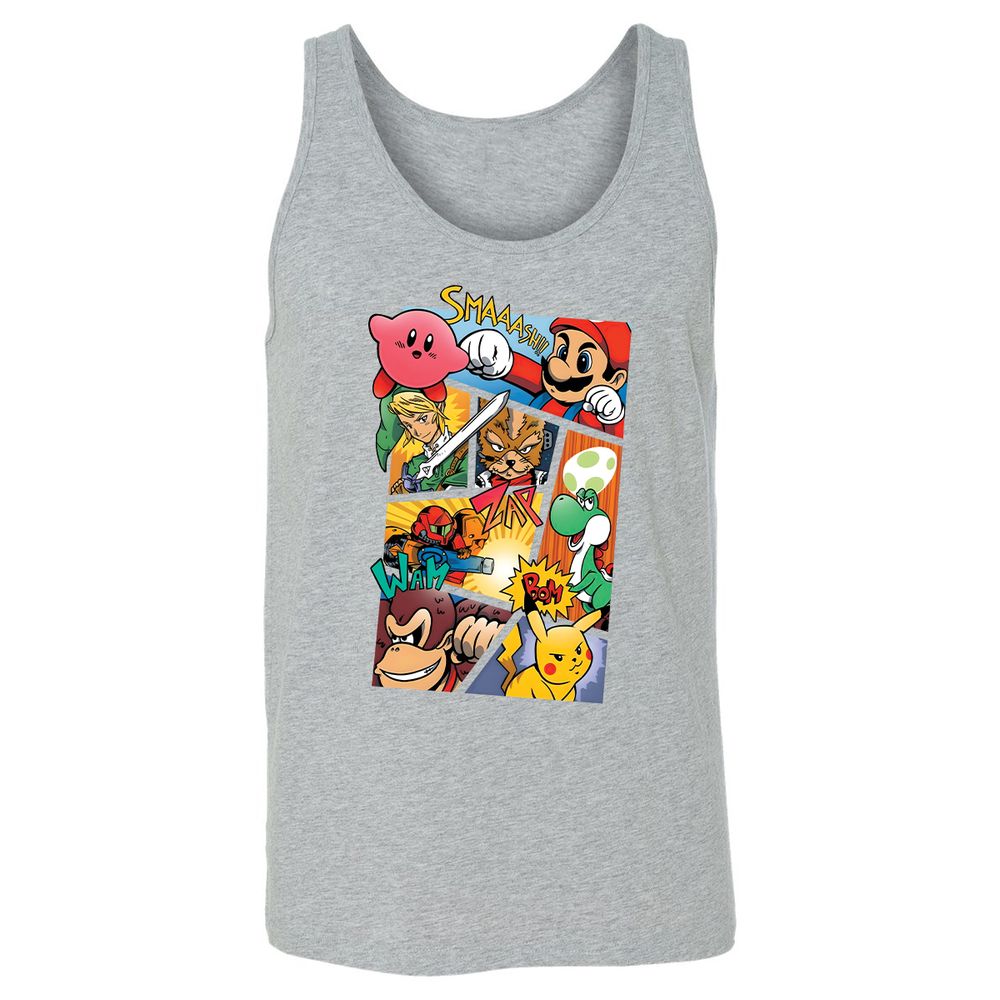 Unisex Jersey Tank - JSJ99E82 - Athletic Heather - 4
