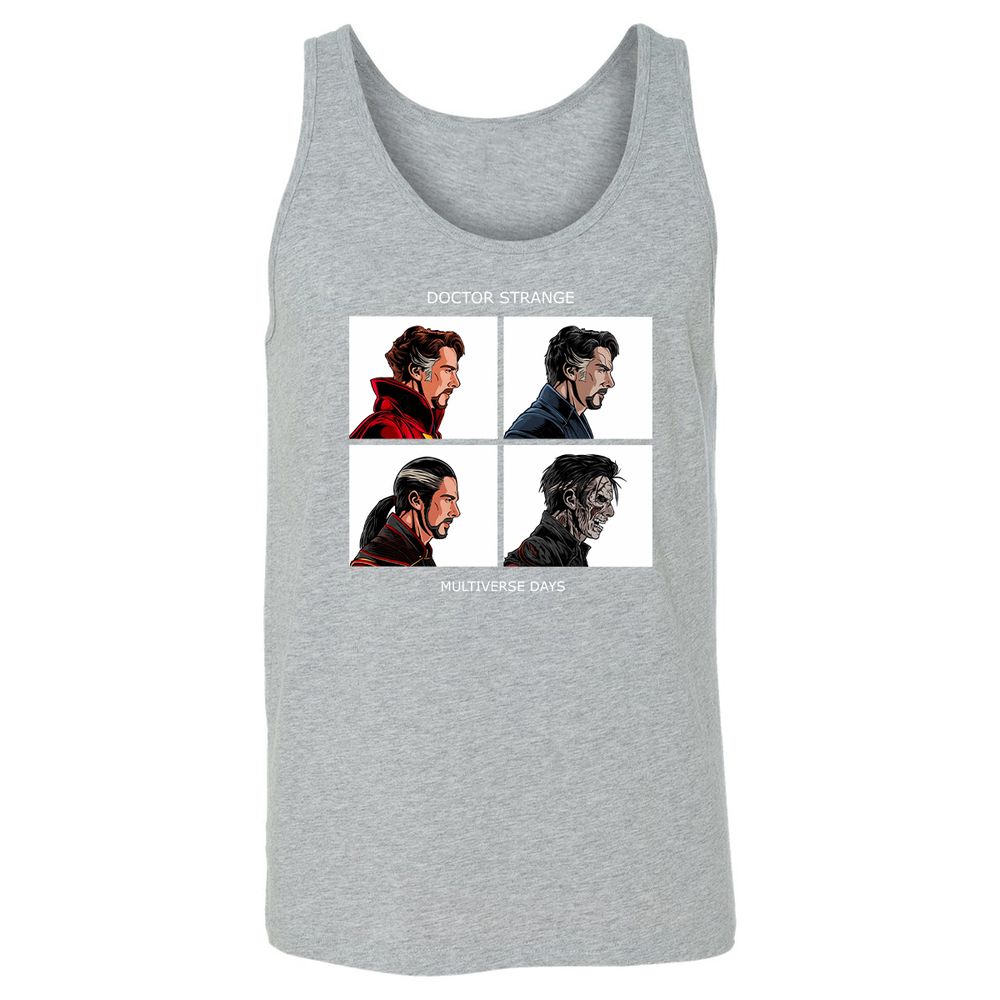 Unisex Jersey Tank - 4XDSR1E2 - Athletic Heather - 4