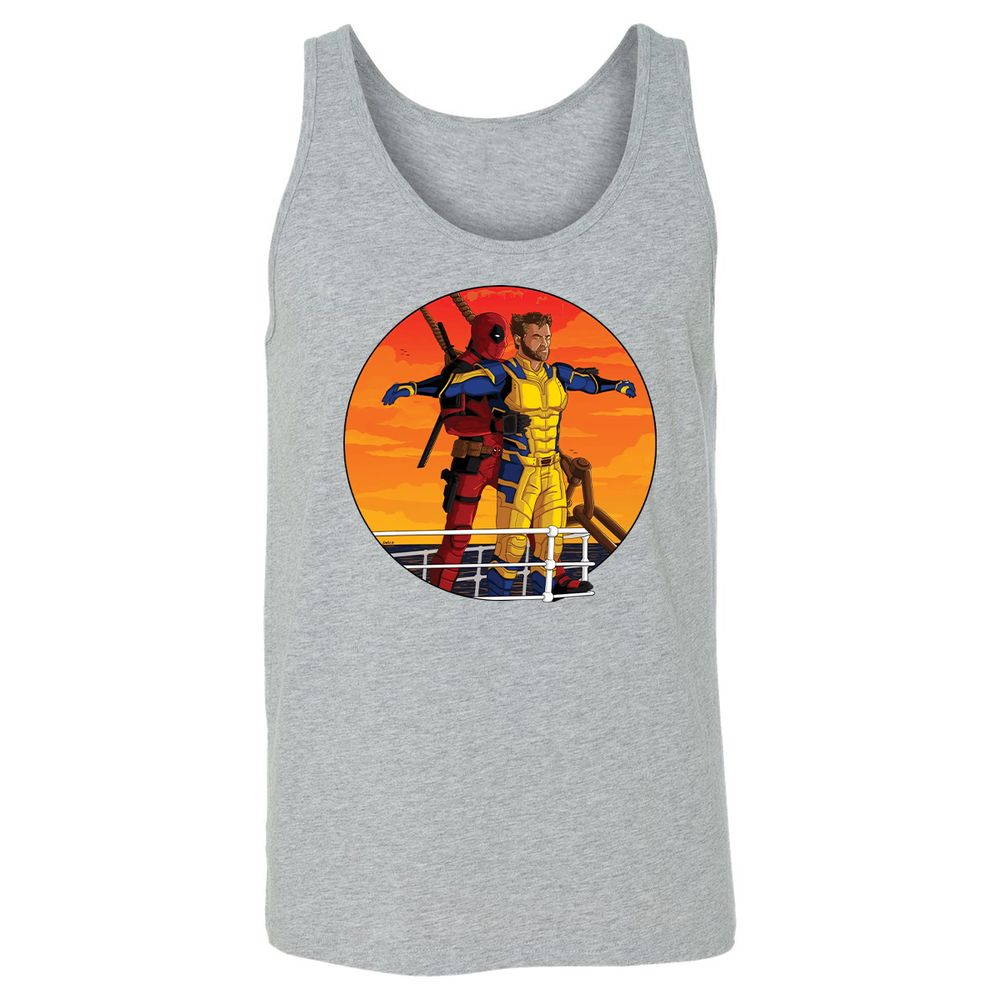 Unisex Jersey Tank - UZZE4ZZ1 - Athletic Heather - 4
