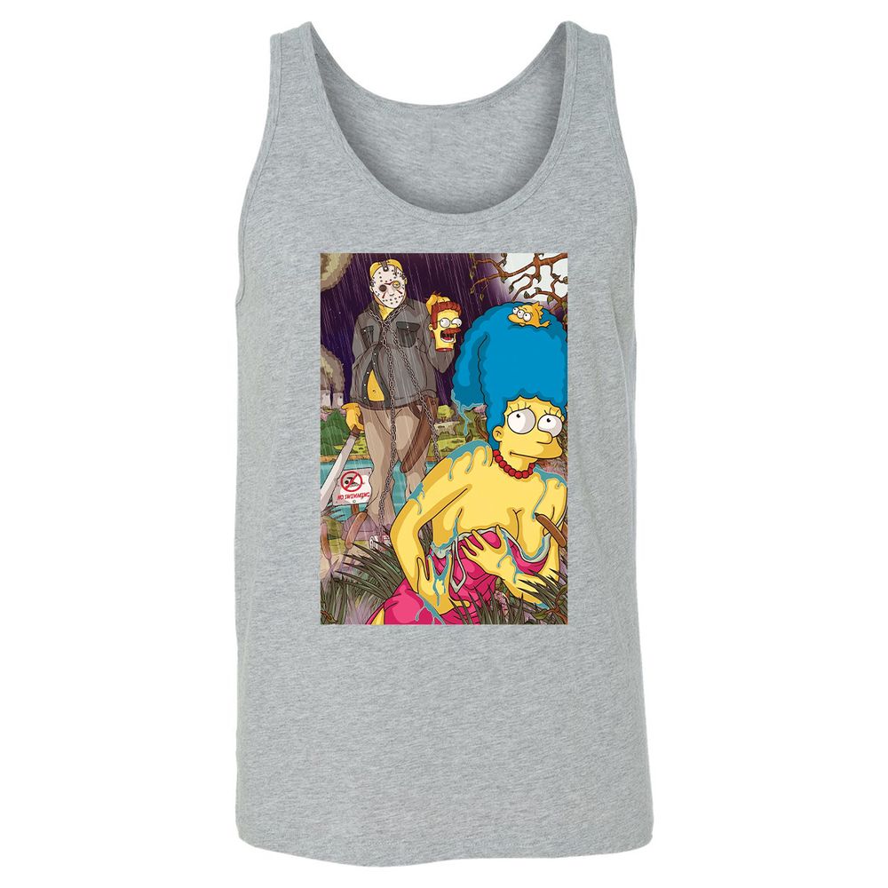 Unisex Jersey Tank - MT2VA8GR - Athletic Heather - 4
