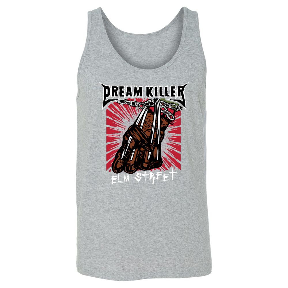 Unisex Jersey Tank - MQLEAFV8 - Athletic Heather - 4