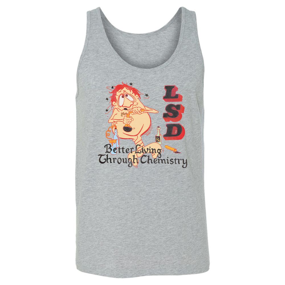 LSD Better Living Through Chemistry - Athletic Heather - 4