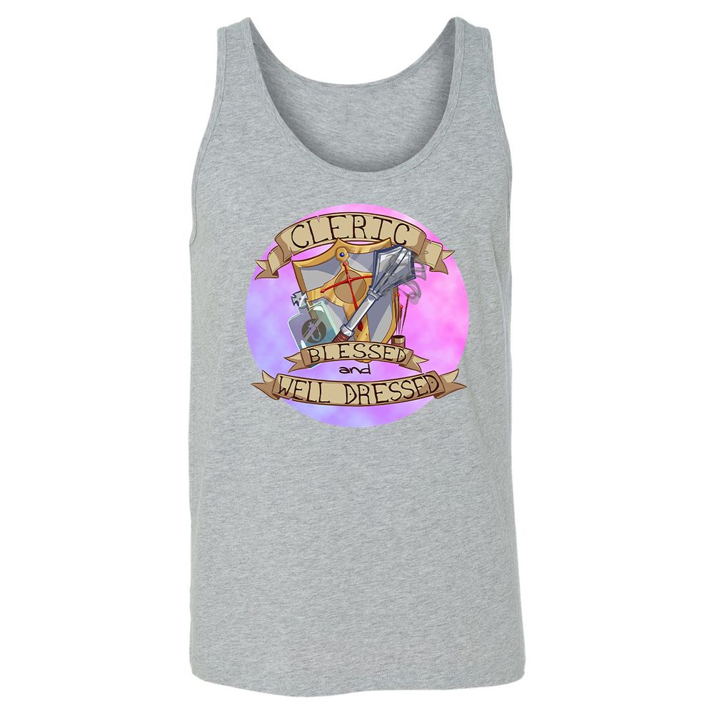 Unisex Jersey Tank - YXBBH84H - Athletic Heather - 4