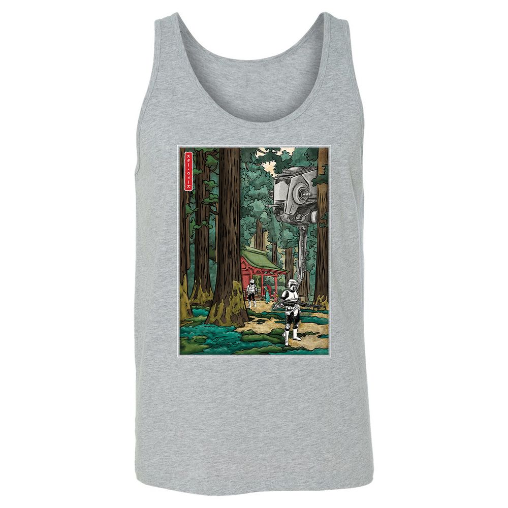 Unisex Jersey Tank - 3LL9RUNS - Athletic Heather - 4