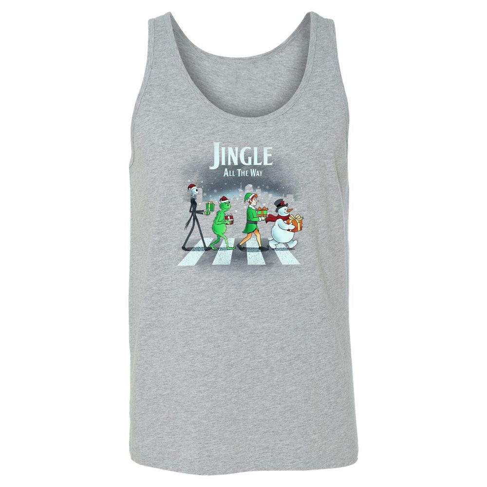 Jingle All The Way - Athletic Heather - 4