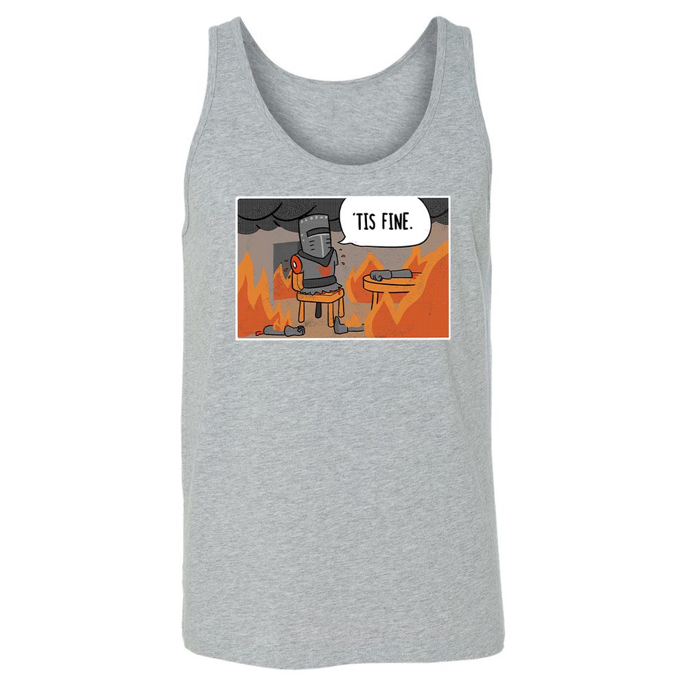 Unisex Jersey Tank - XH4UTK92 - Athletic Heather - 4