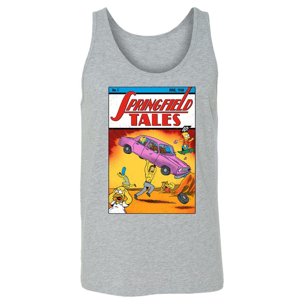 Unisex Jersey Tank - 31FFNQL3 - Athletic Heather - 4