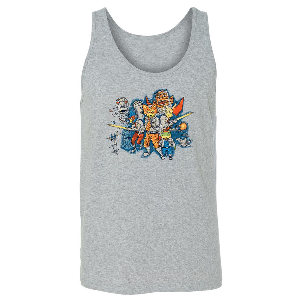 Unisex Jersey Tank - XQ45WR84 - Athletic Heather - 4