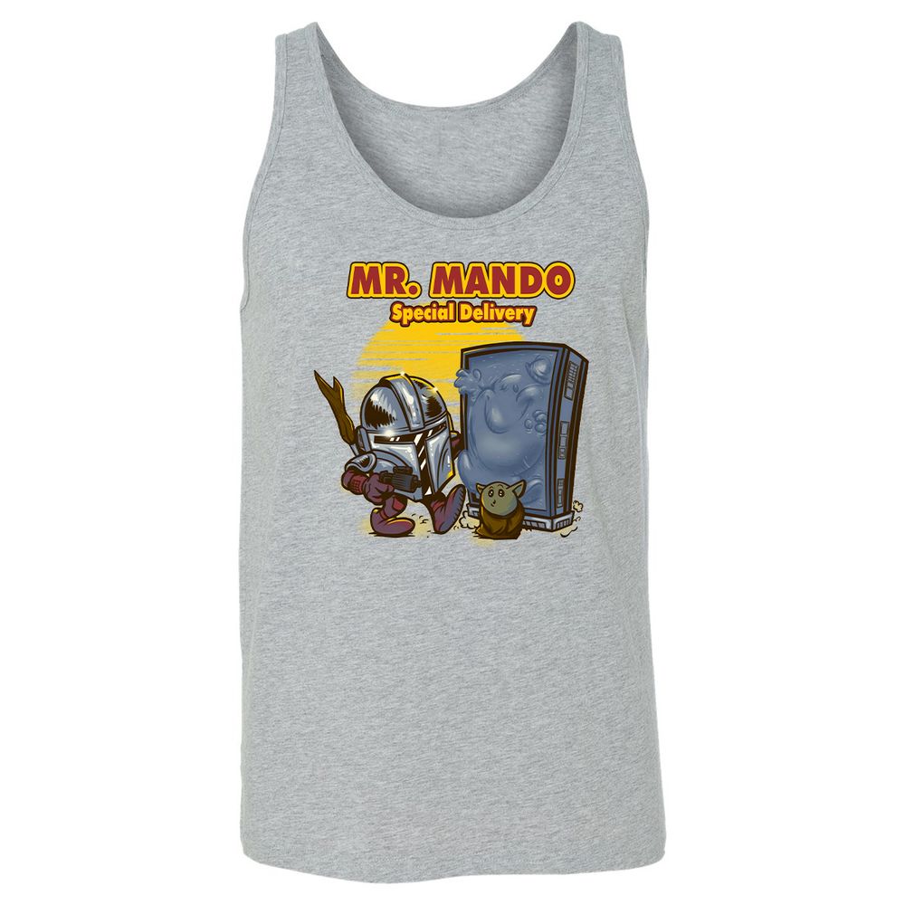 Unisex Jersey Tank - R2J6GG3F - Athletic Heather - 4