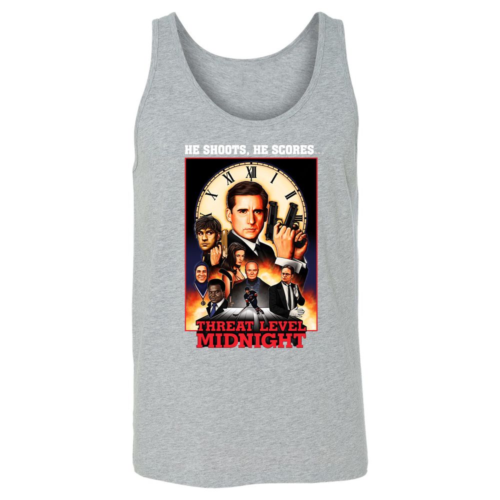 Unisex Jersey Tank - LNG6SGGU - Athletic Heather - 4