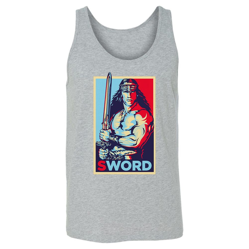 Unisex Jersey Tank - GX6QMY67 - Athletic Heather - 4