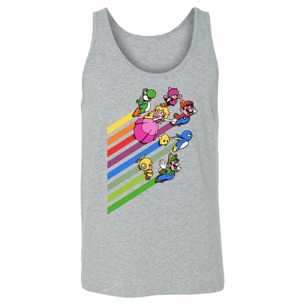 Unisex Jersey Tank - PWRMCXYS - Athletic Heather - 4