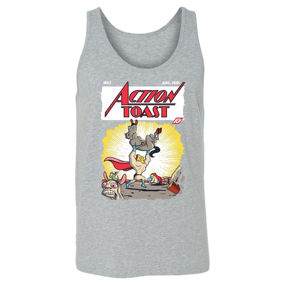 Unisex Jersey Tank - ANH9L1LE - Athletic Heather - 4