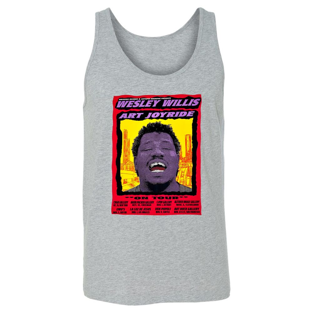 WESLEY WILLIS - ART JOYRIDE - Athletic Heather - 4