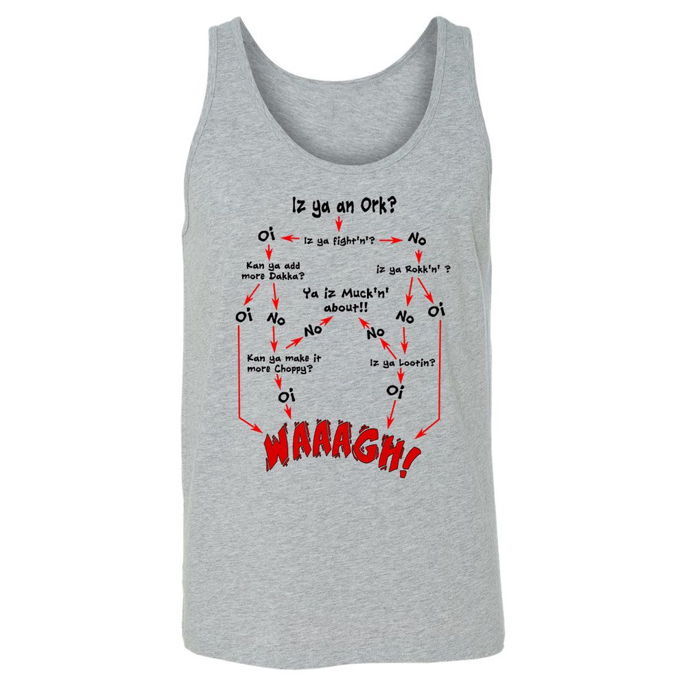 Unisex Jersey Tank - UYUQK5J4 - Athletic Heather - 4