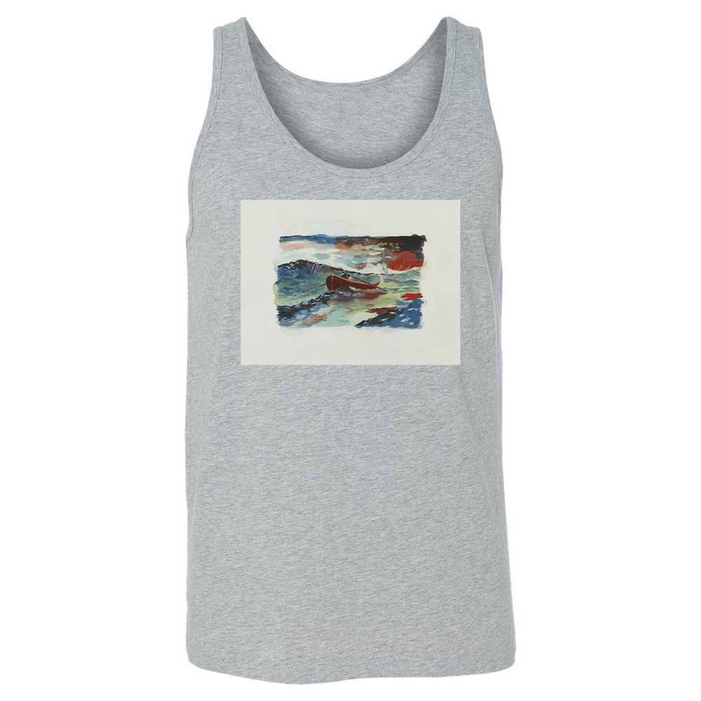 Unisex Jersey Tank - RV9UAHXJ - Athletic Heather - 4