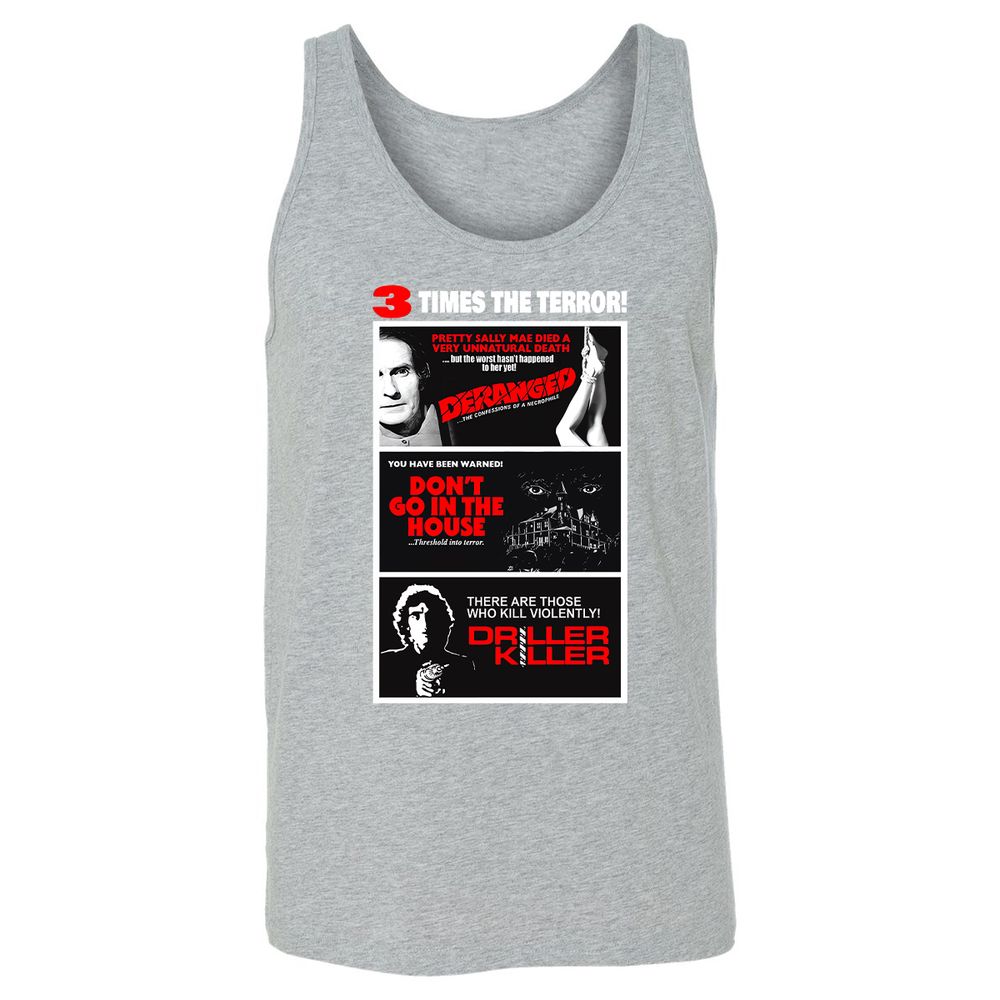 3 Times the Terror - Athletic Heather - 4