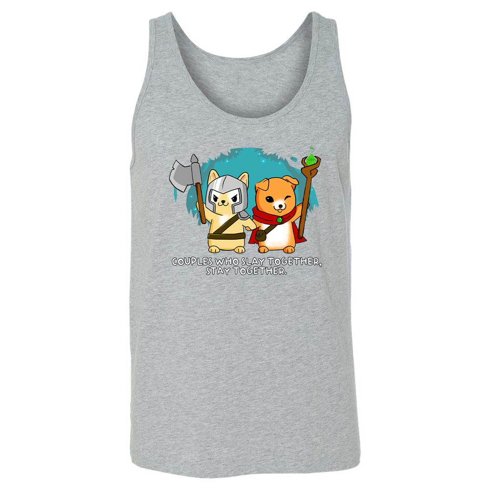 Unisex Jersey Tank - M8ZU53QG - Athletic Heather - 4