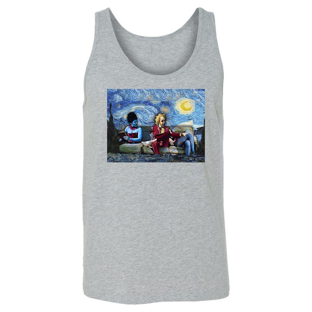 Unisex Jersey Tank - 4TLUEUBX - Athletic Heather - 4