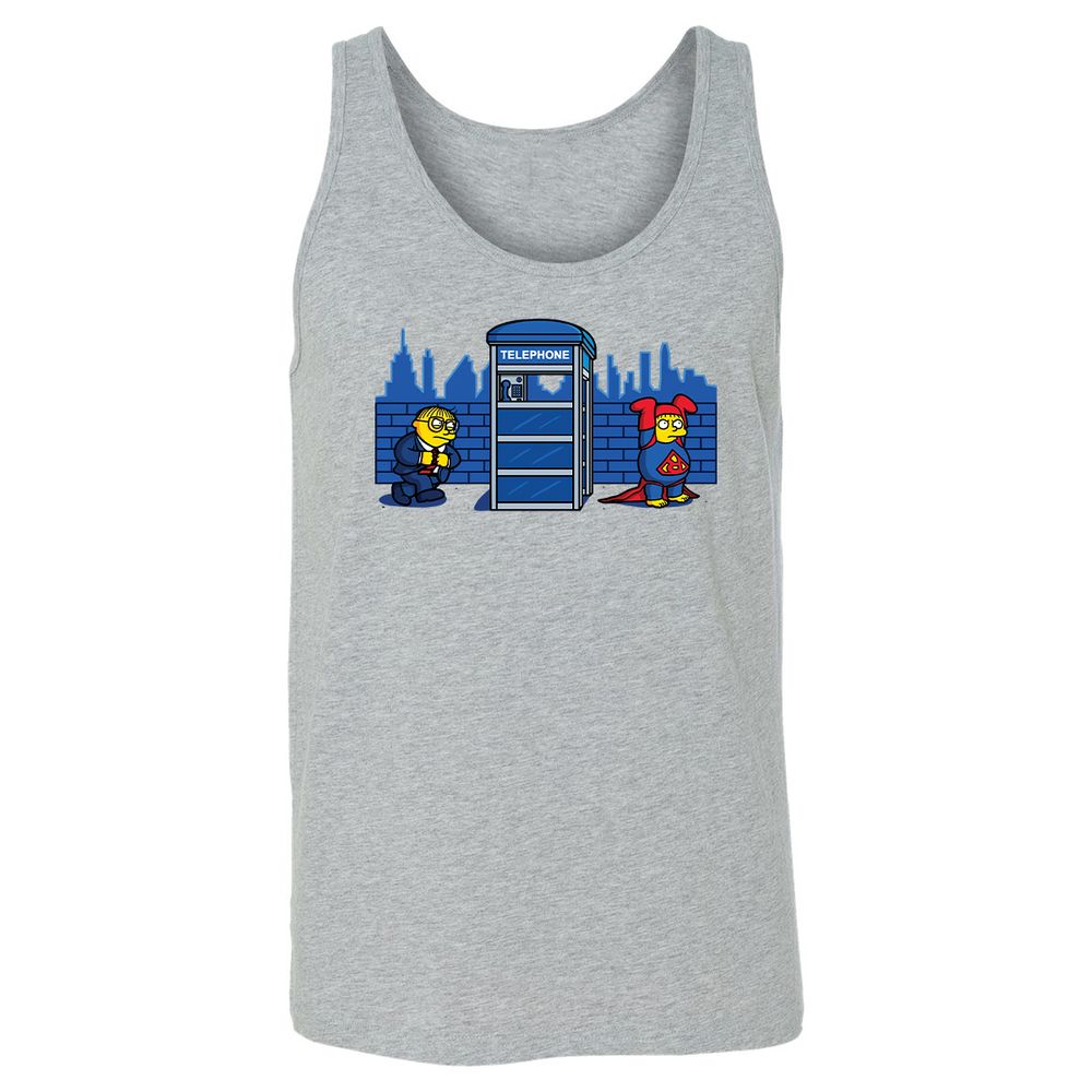 Unisex Jersey Tank - BLCZXYSP - Athletic Heather - 4