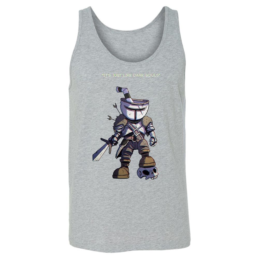 Unisex Jersey Tank - 4DRAGRXK - Athletic Heather - 4