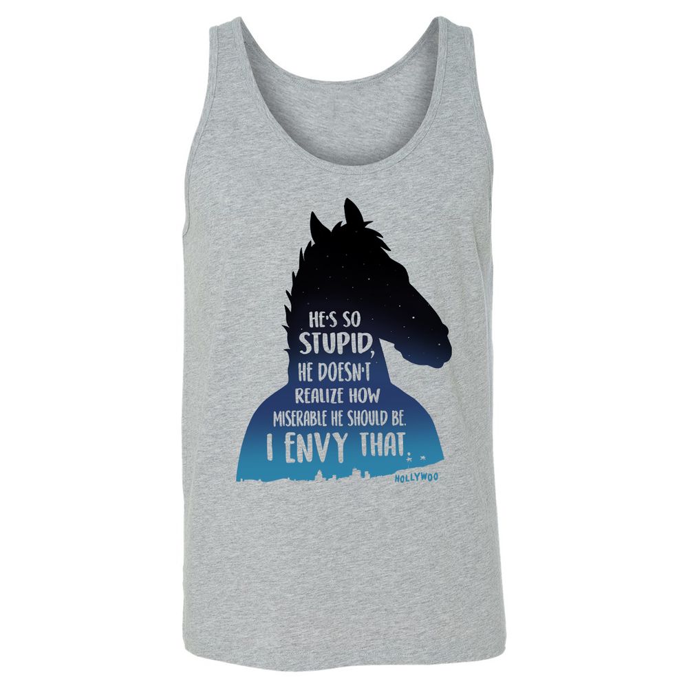 Unisex Jersey Tank - 1MSPRJLF - Athletic Heather - 4