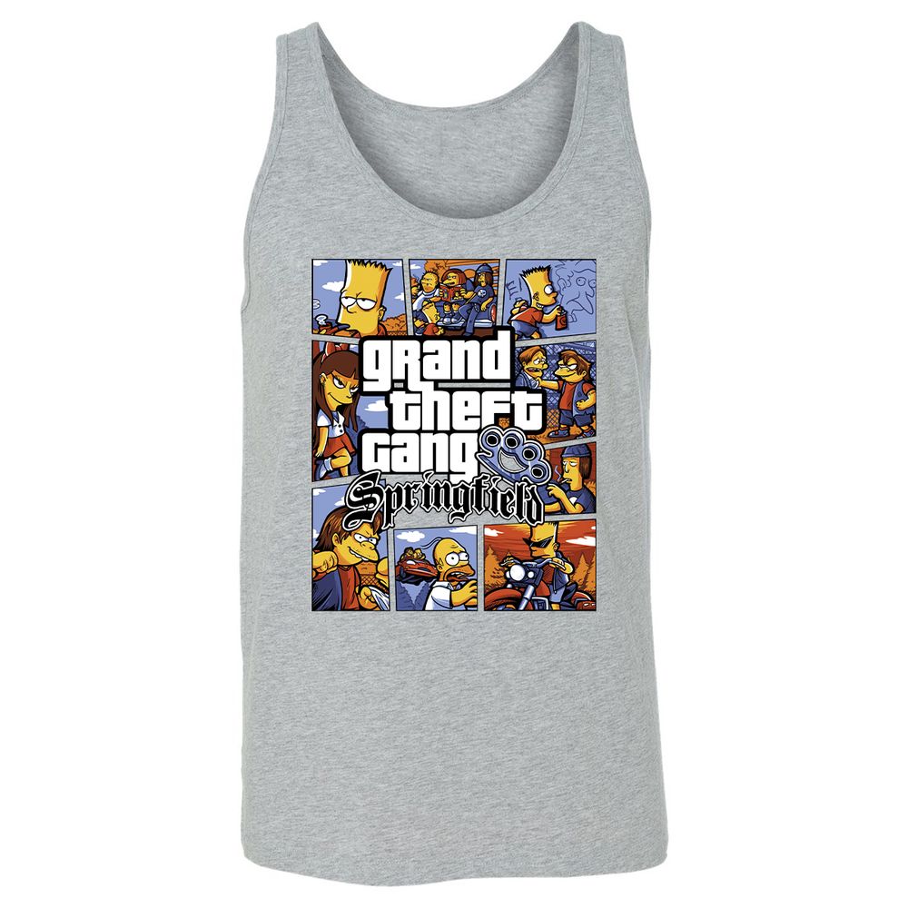Unisex Jersey Tank - 53LX5PCK - Athletic Heather - 4