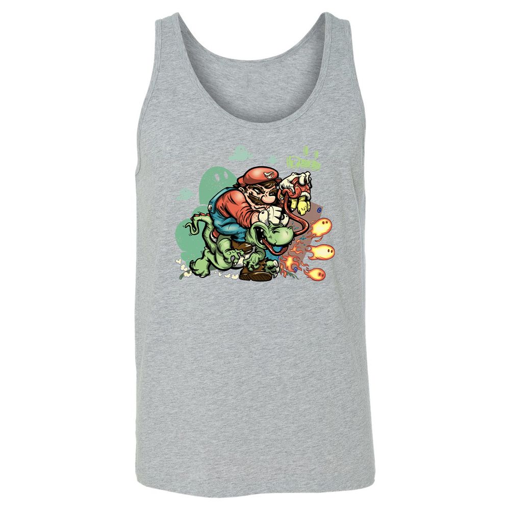 Unisex Jersey Tank - XHQXTQ81 - Athletic Heather - 4