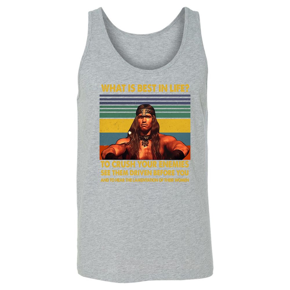 Unisex Jersey Tank - D4KB4YDR - Athletic Heather - 4