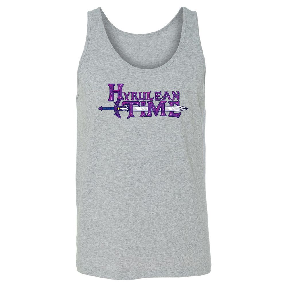 Unisex Jersey Tank - White - Athletic Heather - 4