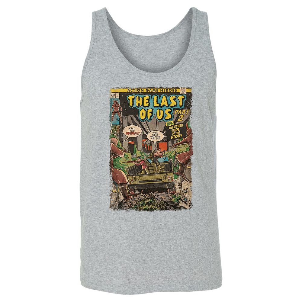 Unisex Jersey Tank - KLGN6QR1 - Athletic Heather - 4