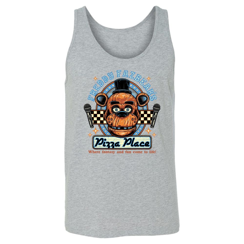 Unisex Jersey Tank - MDPCACTG - Athletic Heather - 4