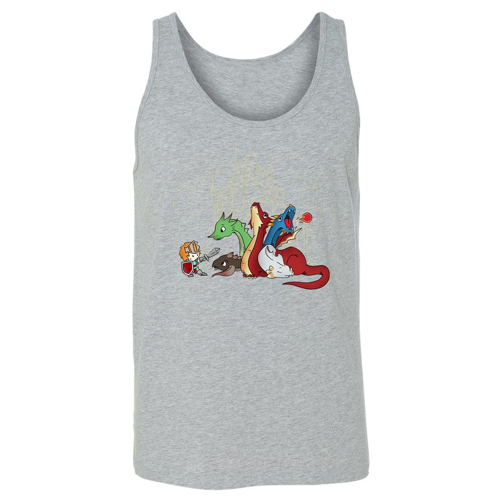 Unisex Jersey Tank - DR9HPGZN - Athletic Heather - 4