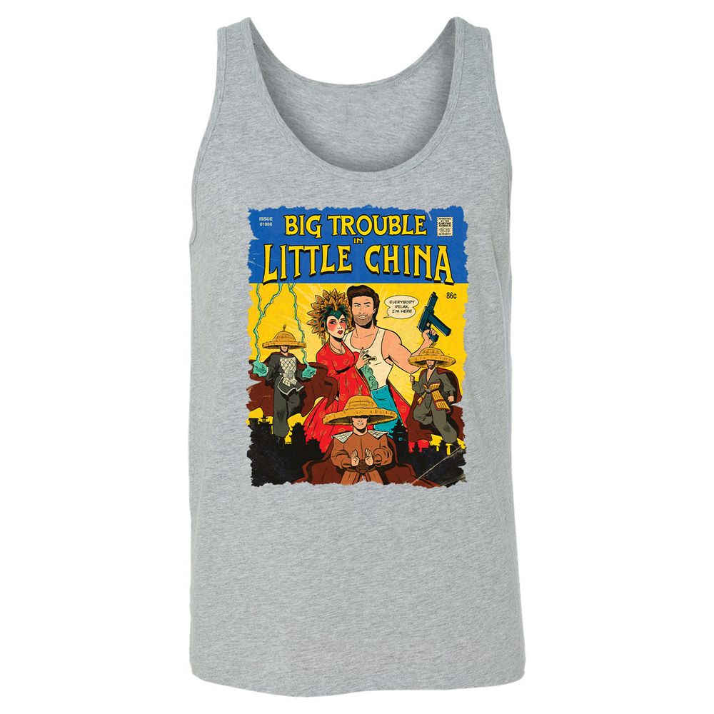 Unisex Jersey Tank - NS8L596E - Athletic Heather - 4