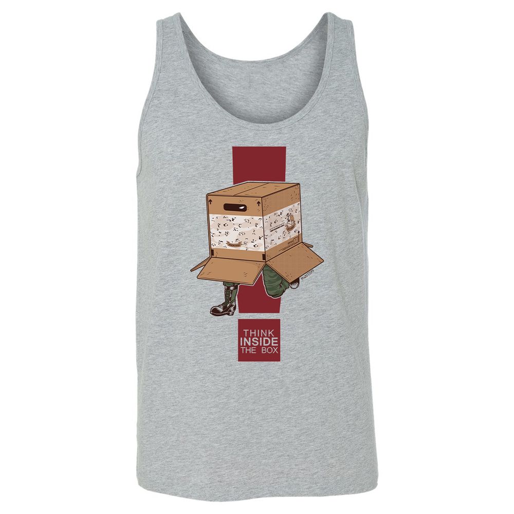 Unisex Jersey Tank - 3GRRERB1 - Athletic Heather - 4