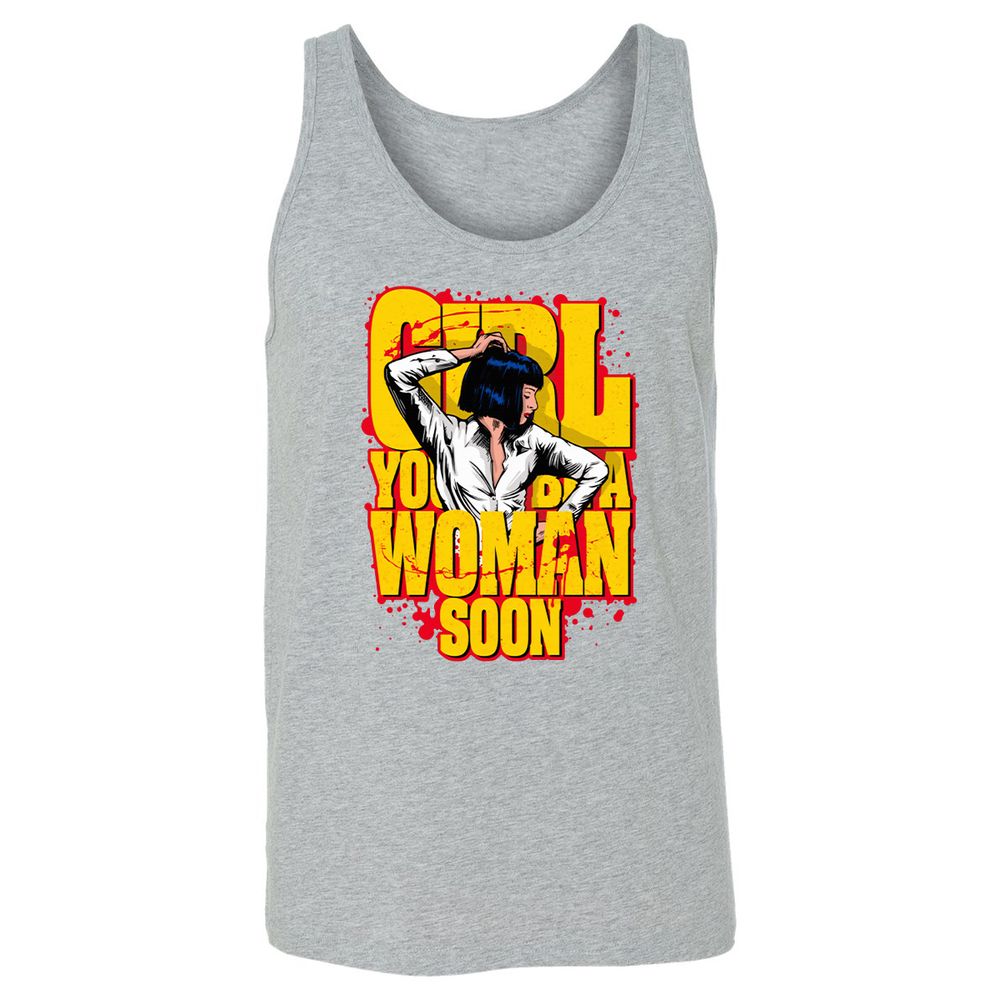 Unisex Jersey Tank - 1QWDC2AA - Athletic Heather - 4