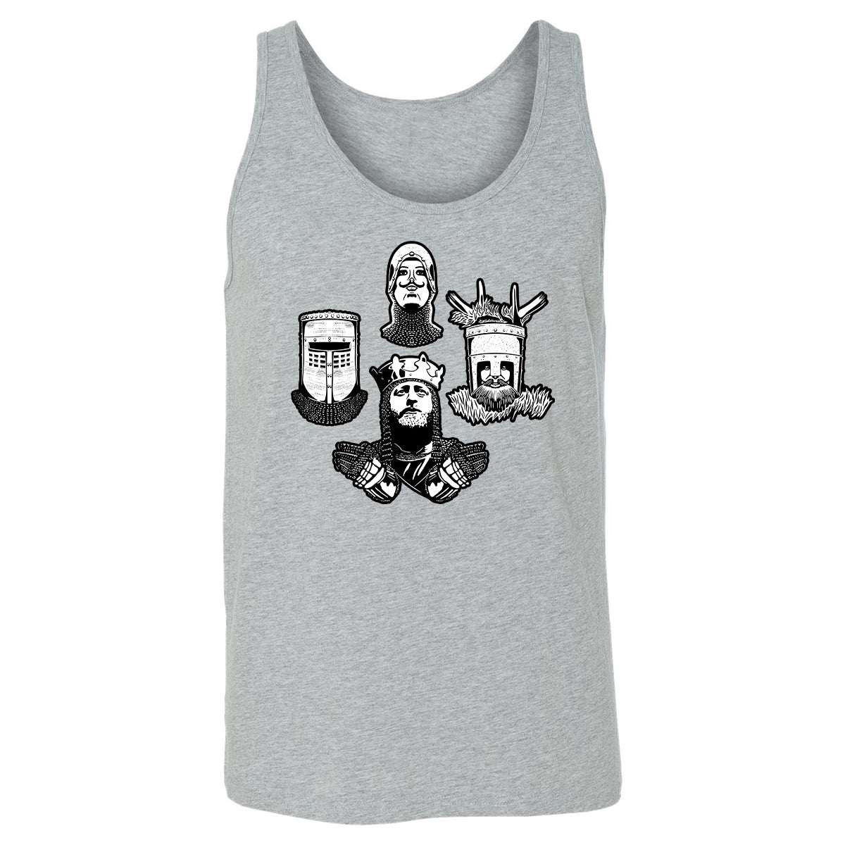 Unisex Jersey Tank - FLWDU4DK - Athletic Heather - 4