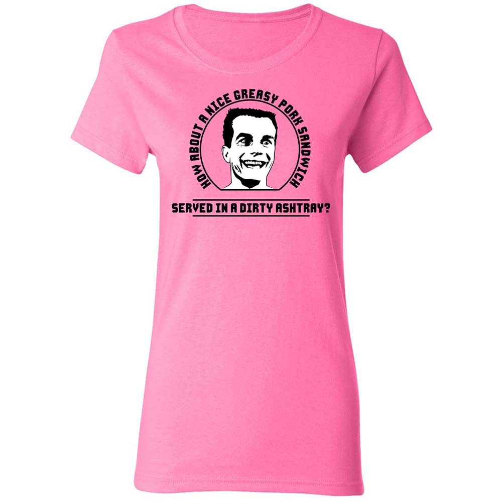 Women's T-Shirt - AMQQHWAB - Azalea - 4