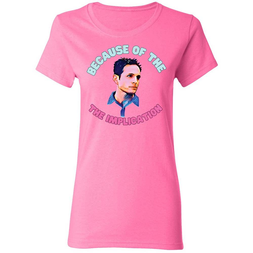 Women's T-Shirt - Z1RWEAEJ - Azalea - 4