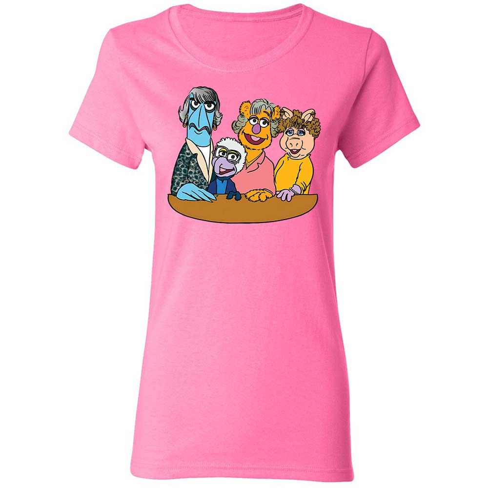 Women's T-Shirt - N5PJFXVQ - Azalea - 4