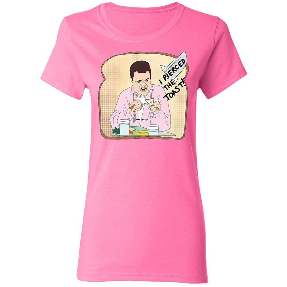 Women's T-Shirt - HZX1GEBY - Azalea - 4