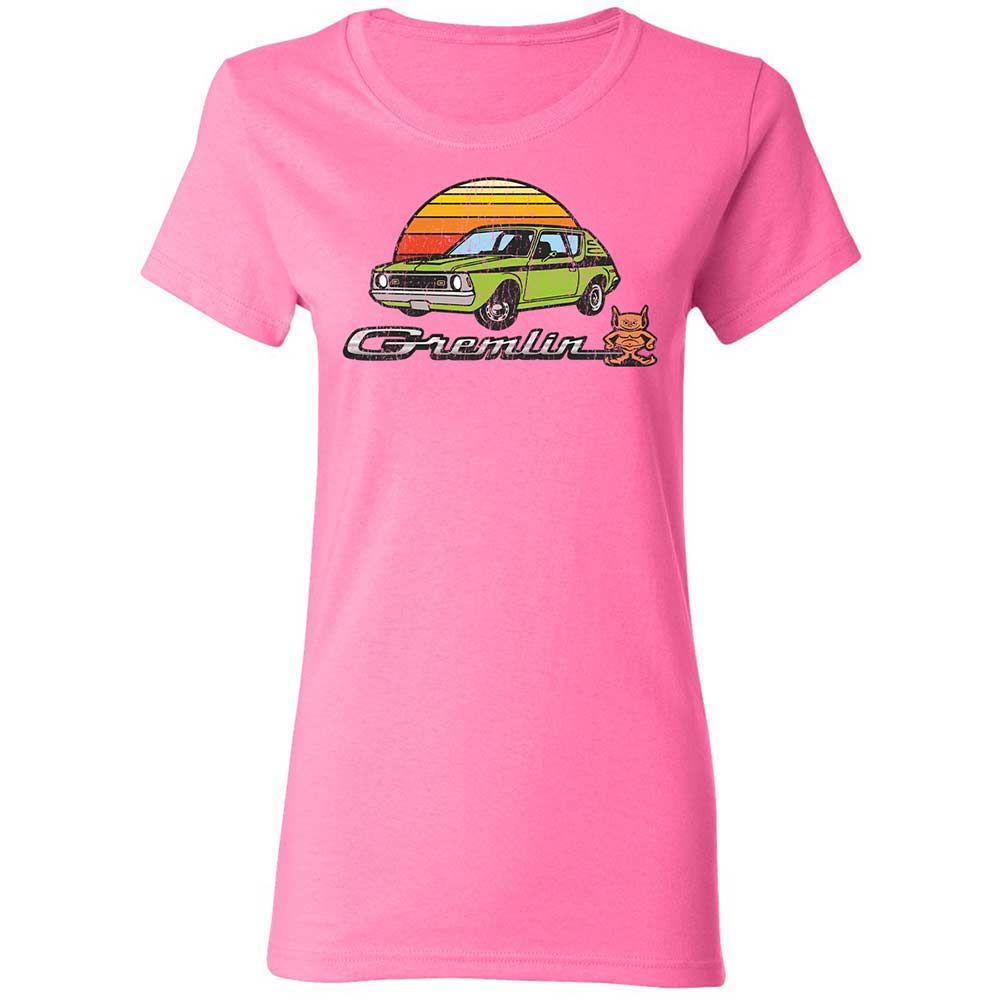 Women's T-Shirt - QVPV3AQR - Azalea - 4