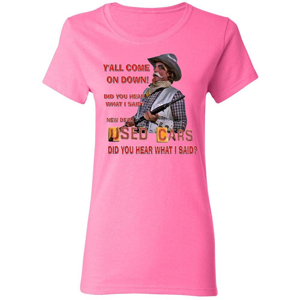 Women's T-Shirt - 2JHMZWYL - Azalea - 4